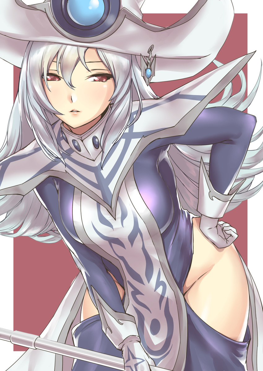 silent magician (yu-gi-oh! and 1 more) drawn by nukkoru