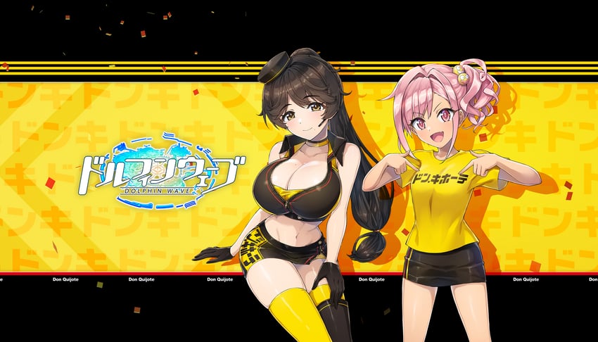 yamaba yume and urami kana (dolphin wave and 1 more) drawn by ootomo_takuji