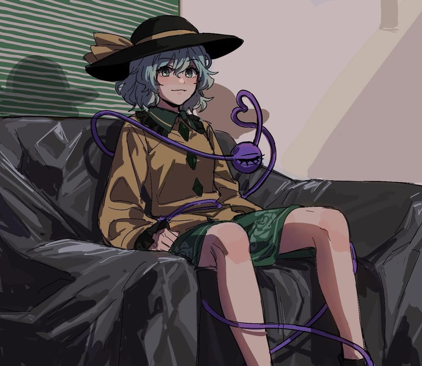komeiji koishi (touhou and 1 more) drawn by noriuma