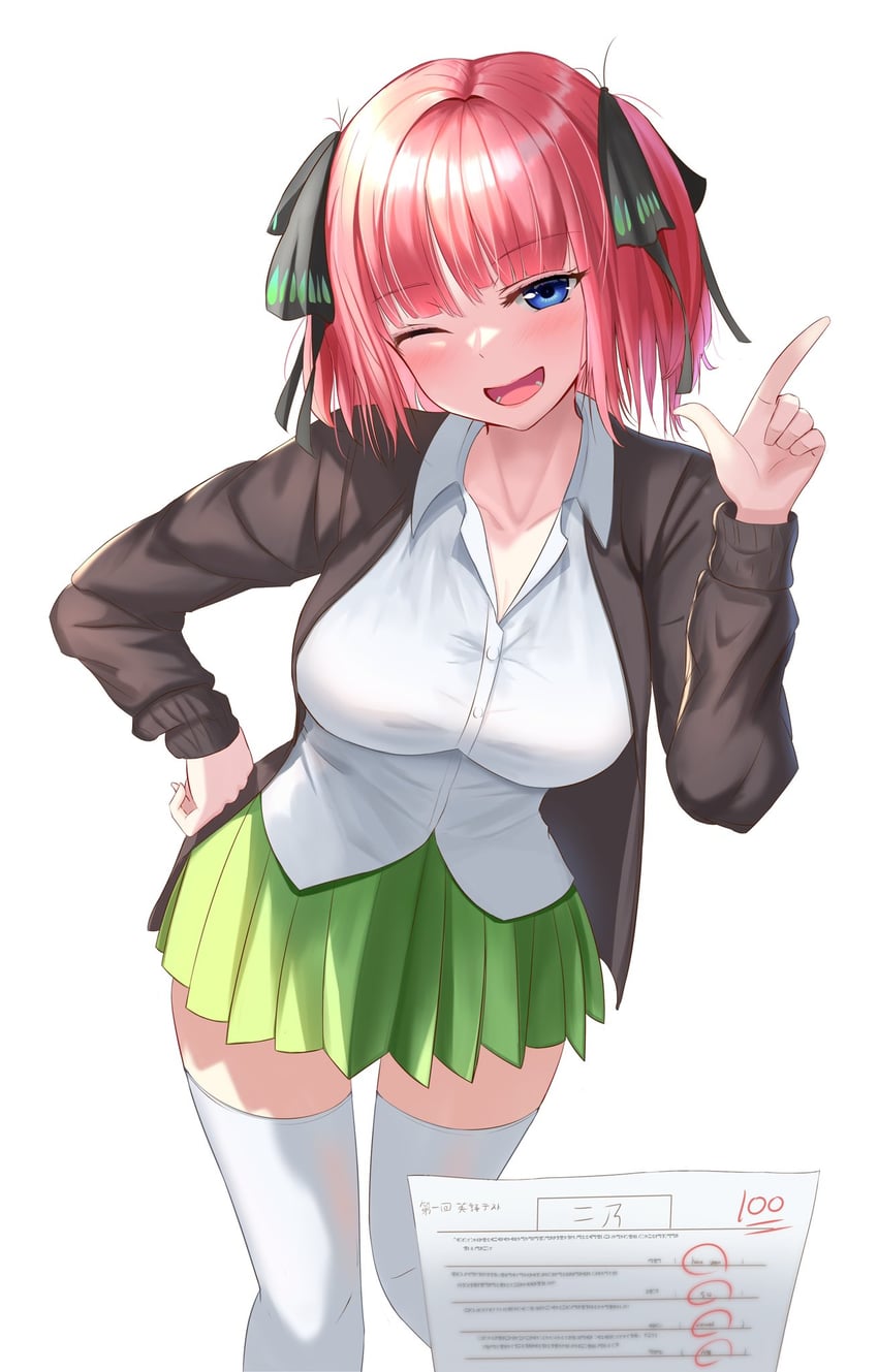 nakano nino (go-toubun no hanayome) drawn by kukeylove