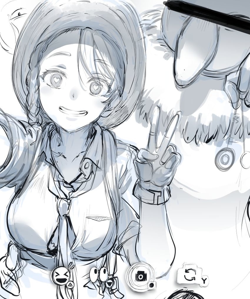 juliana and hypno (pokemon and 1 more) drawn by hews