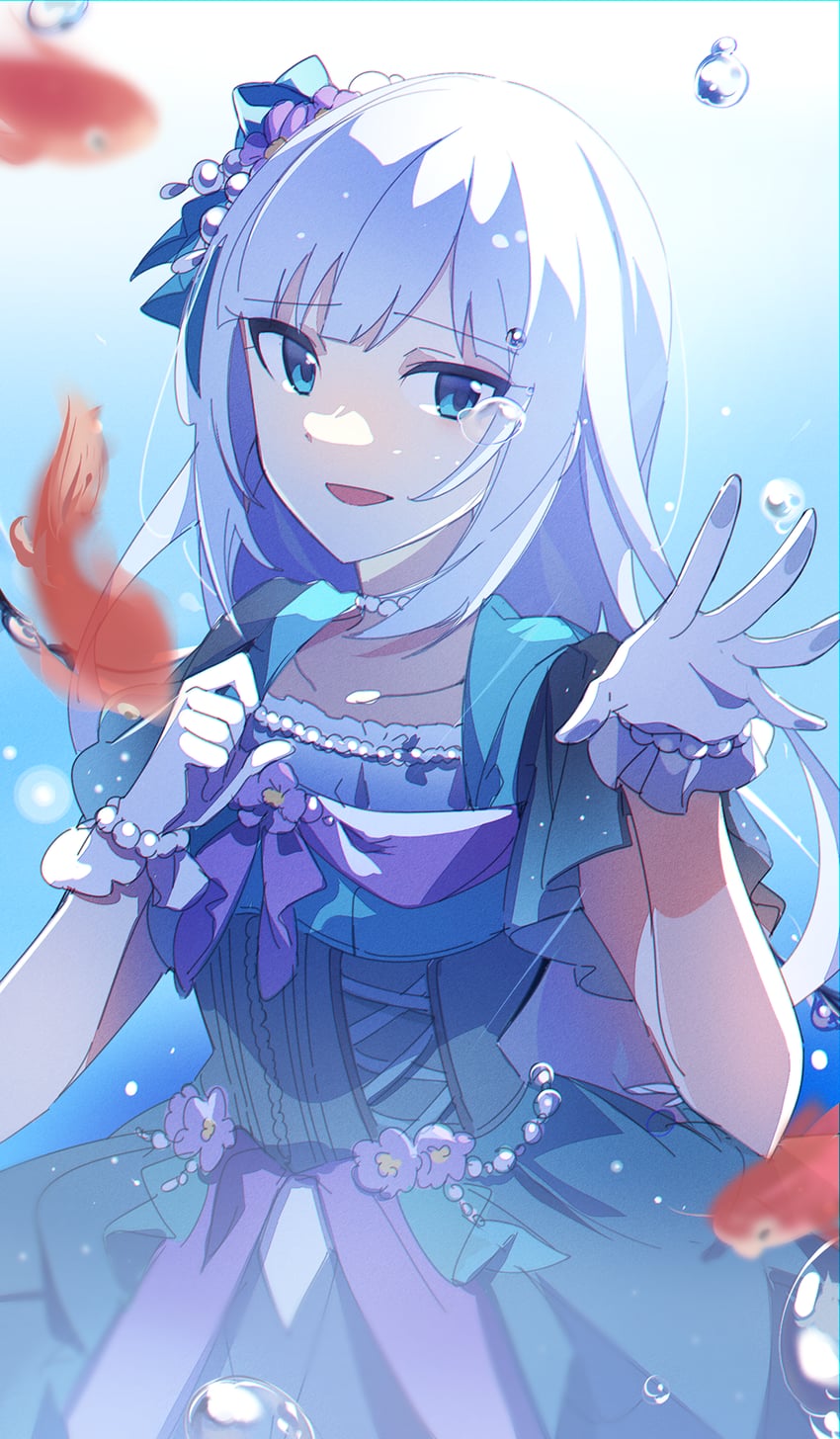 shiraishi tsumugi (idolmaster and 2 more) drawn by ap_bar