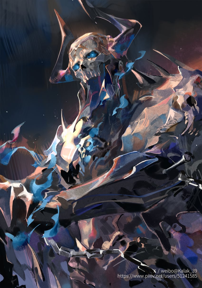 king hassan (fate and 1 more) drawn by kalak_39