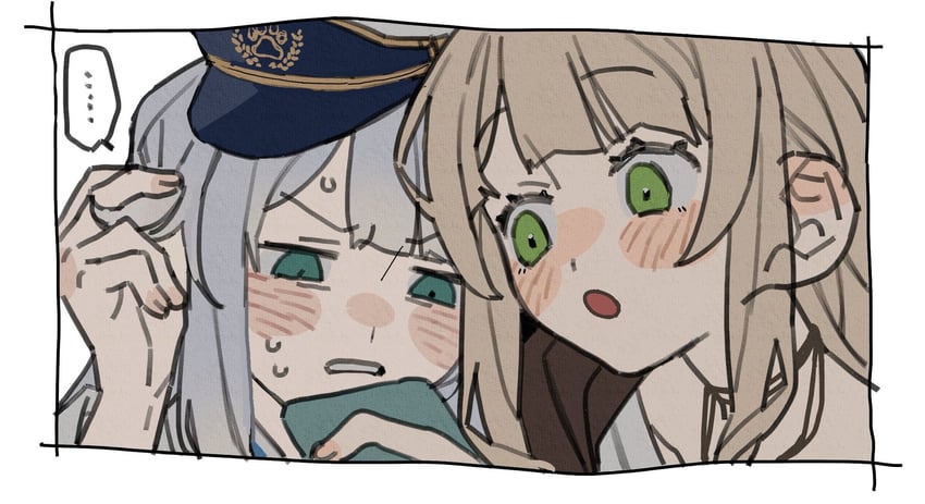 shioriha ruri and kaburaki roco (nijisanji) drawn by dayama