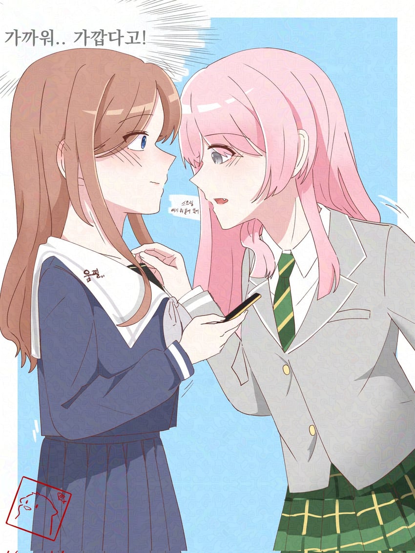 chihaya anon and nagasaki soyo (bang dream! and 1 more) drawn by hiseu_22