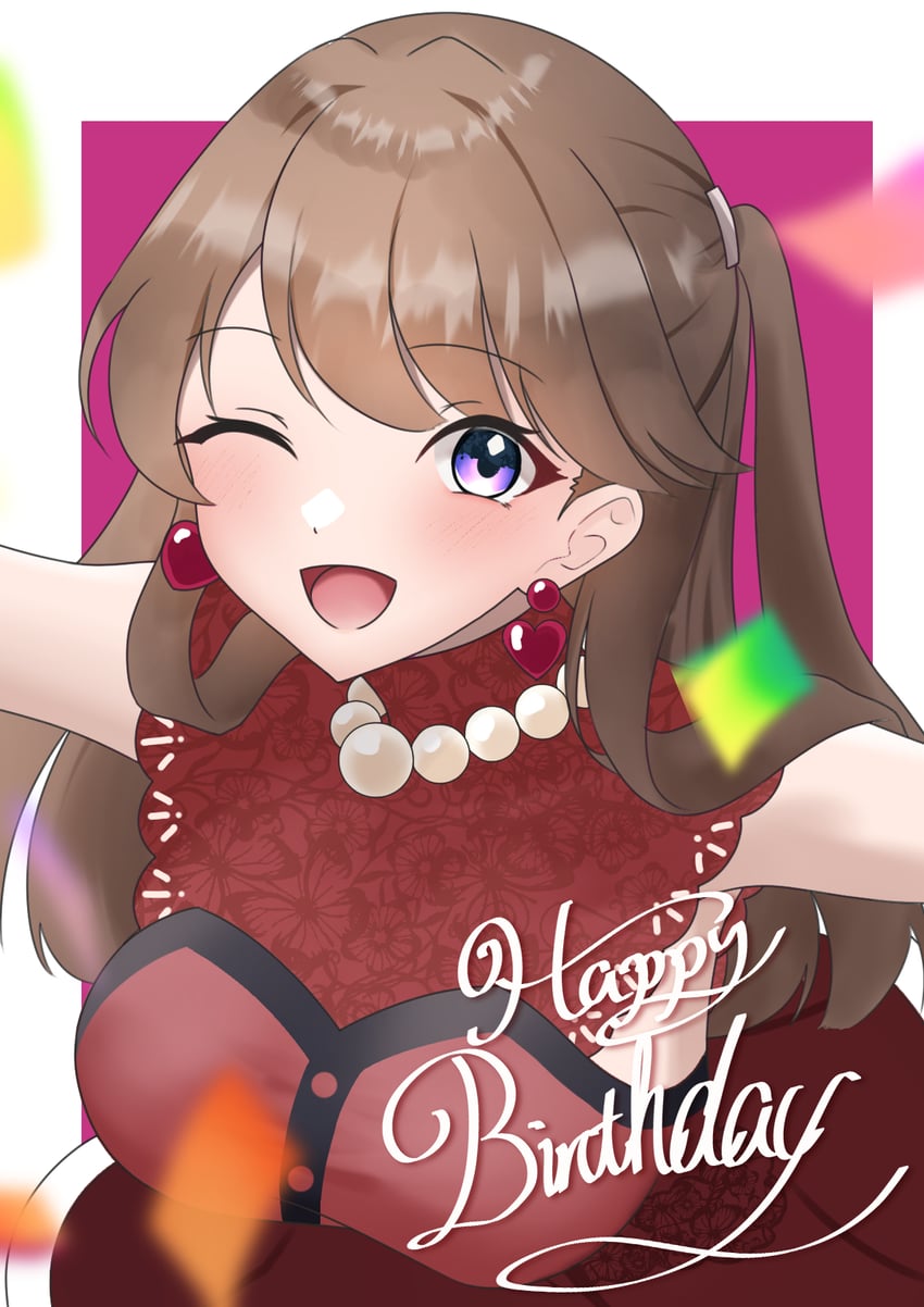 fujishima megumi (love live! and 1 more) drawn by aokiotemoto