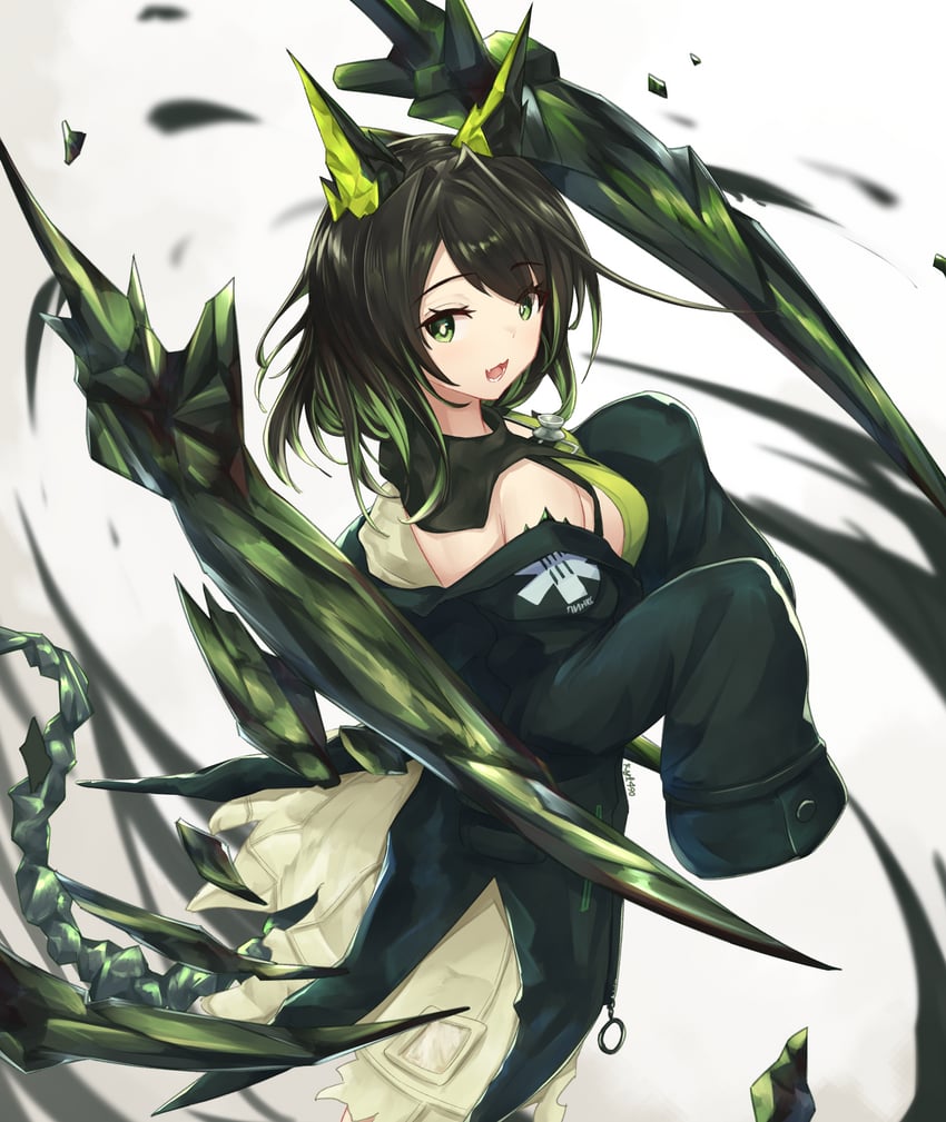 mon3tr (arknights) drawn by kyl490