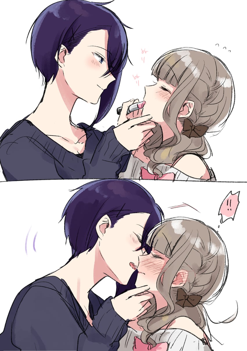 ayukawa hinami and hiiragi shiki (ikemen sugi desu shiki-senpai!) drawn by yuama