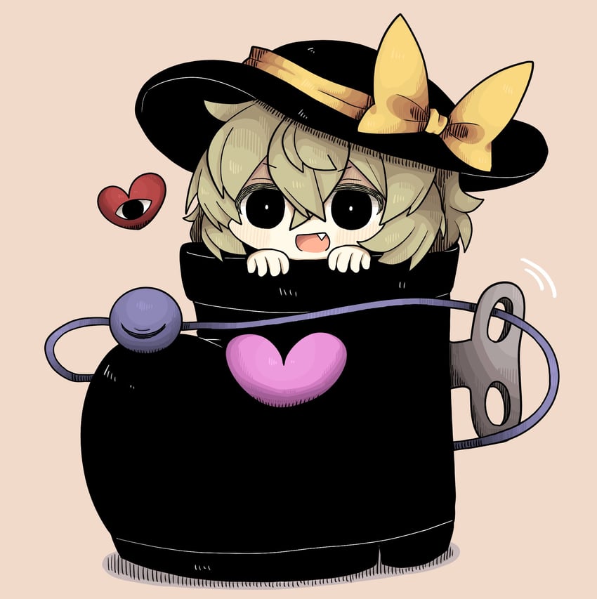 komeiji koishi (touhou and 2 more) drawn by zunusama