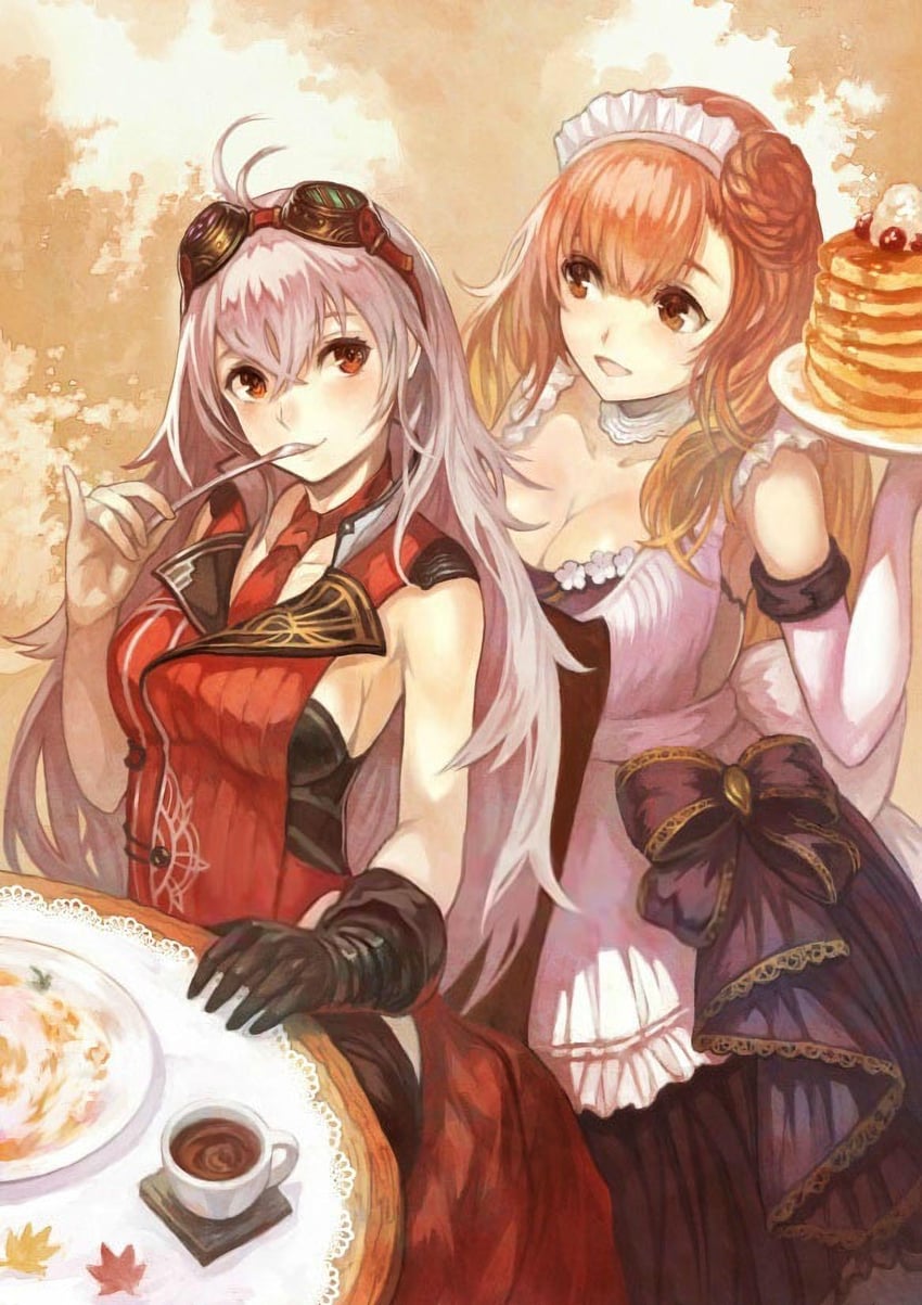 arnas and lyuritis (yoru no nai kuni) drawn by yoshiku_(oden-usagi)