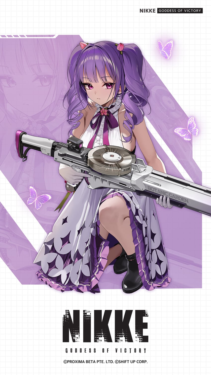 flora (goddess of victory: nikke) drawn by yoya_yogurt