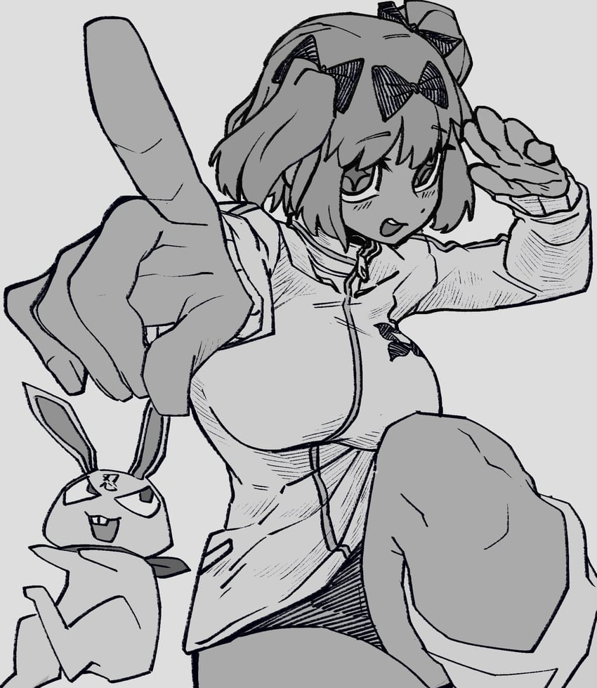 hibari and ninto (senran kagura and 1 more) drawn by bone_nigi