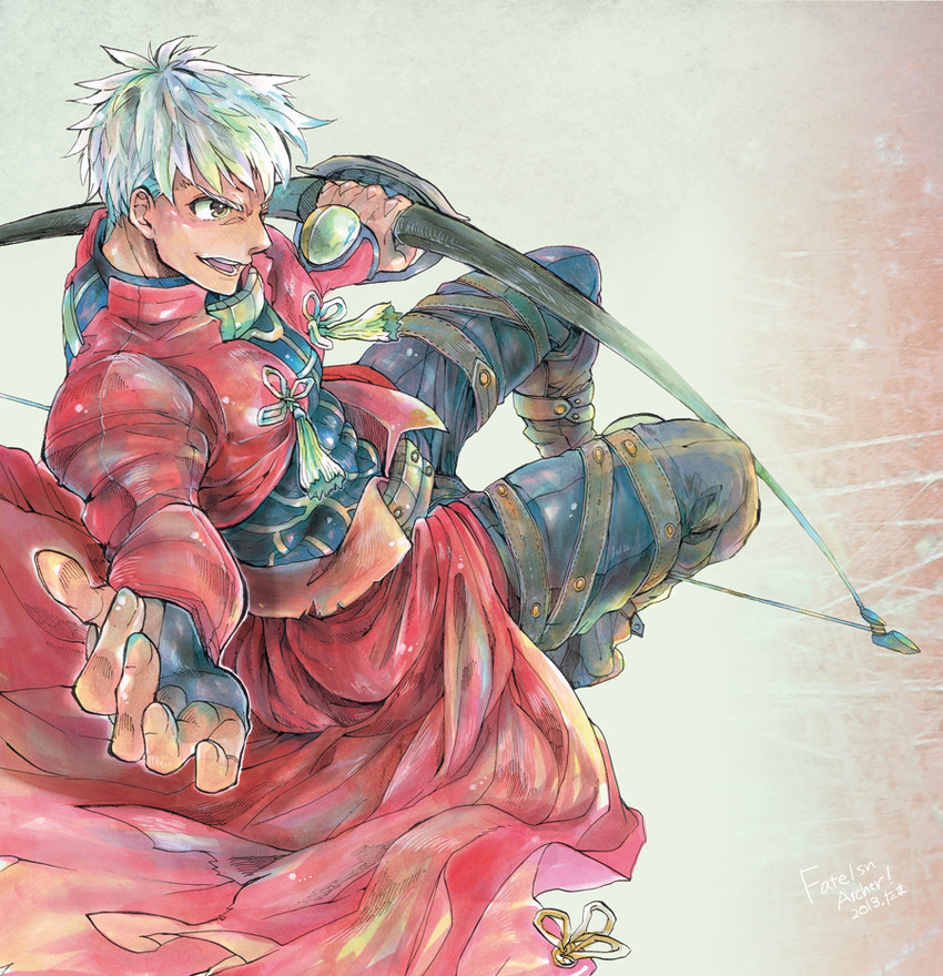 archer (fate and 1 more) drawn by ousaka_tama