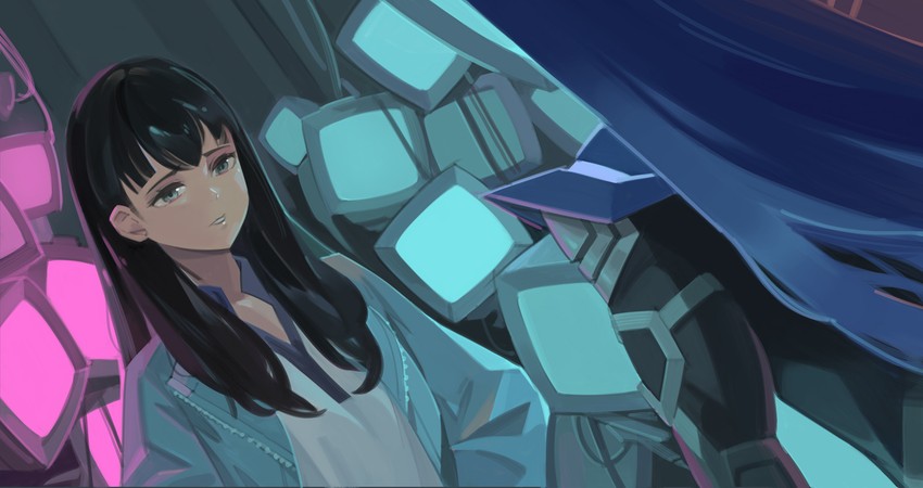 protagonist and isonokami tao (shin megami tensei and 1 more) drawn by feketeriko