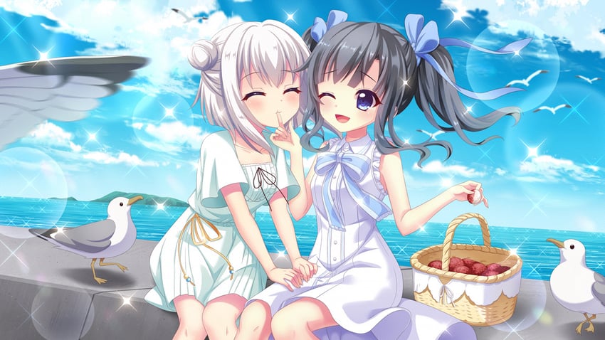 itsumura yukari and nishidate haku (re:stage!) drawn by izumi_tsubasu