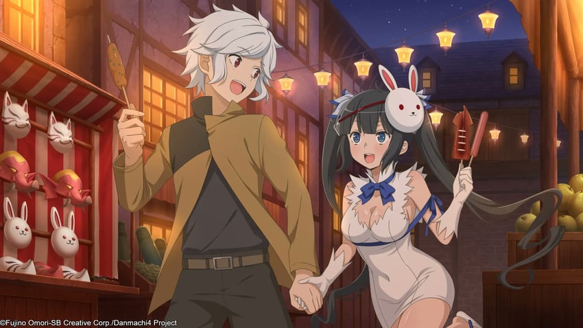 hestia and bell cranel (dungeon ni deai wo motomeru no wa machigatteiru darou ka)