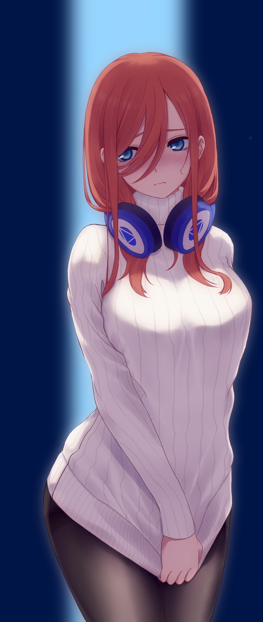 nakano miku (go-toubun no hanayome) drawn by sae^2