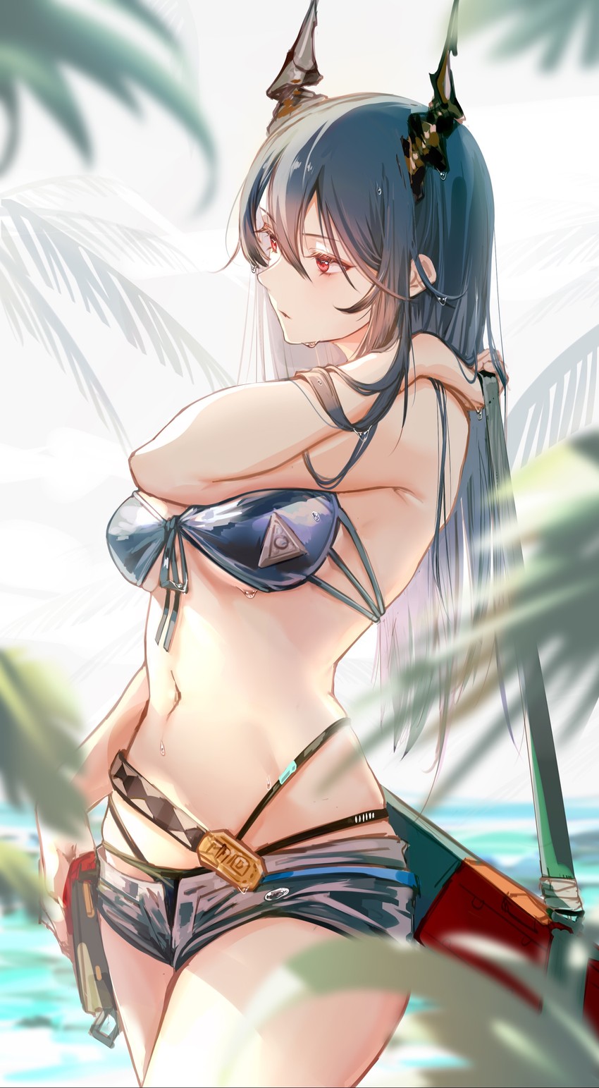 ch'en and ch'en the holungday (arknights) drawn by clouble