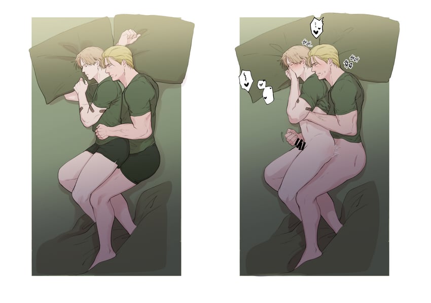 leon s. kennedy and jack krauser (resident evil and 1 more) drawn by ya2der2