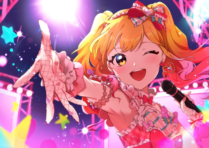 nijino yume (aikatsu! and 1 more) drawn by supersaiazin-kanako