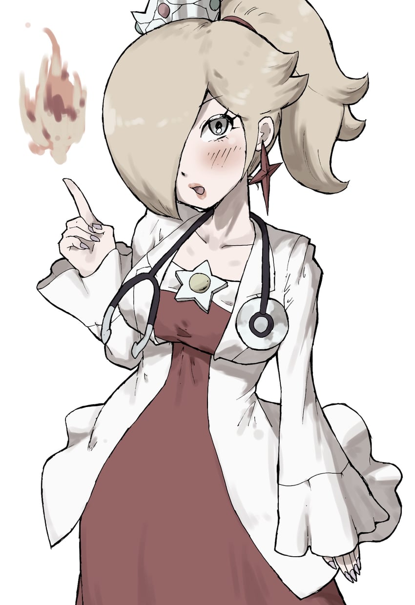 rosalina, fire rosalina, and dr. fire rosalina (mario and 2 more) drawn by toggy_keiichi