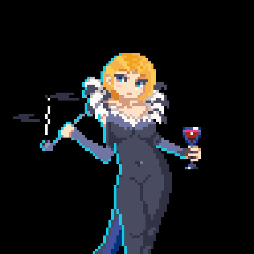 benedikta harman (final fantasy and 1 more) drawn by pixelartds