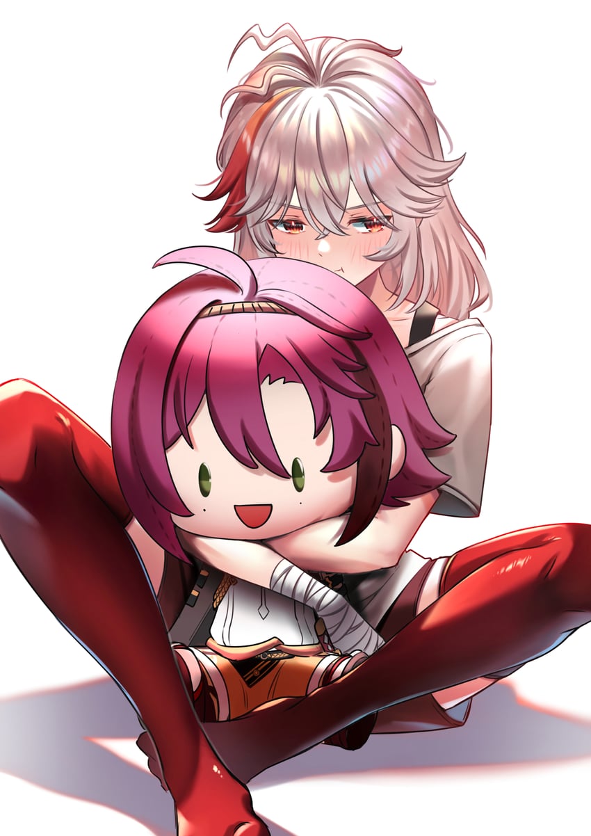 kaedehara kazuha and shikanoin heizou (genshin impact) drawn by kuro_tsubasa