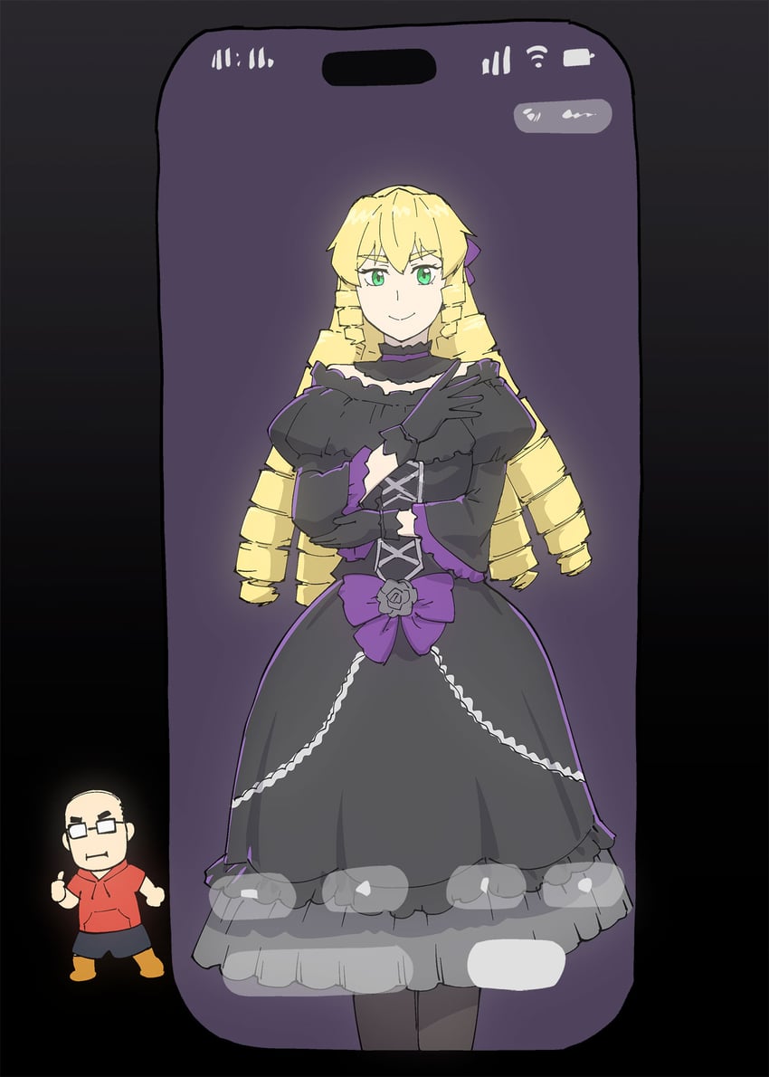 ani, grace auvergne, tondabayashi kenzaburou, and grok (xai and 1 more) drawn by ueyama_michirou