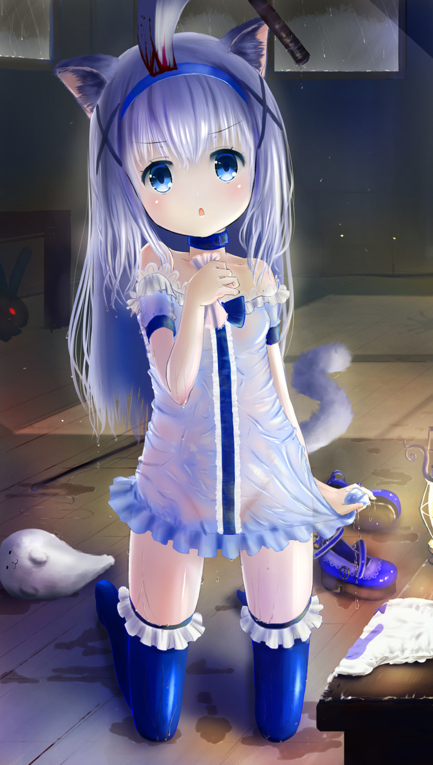 kafuu chino (gochuumon wa usagi desu ka?) drawn by gineko_(hobbyist777)