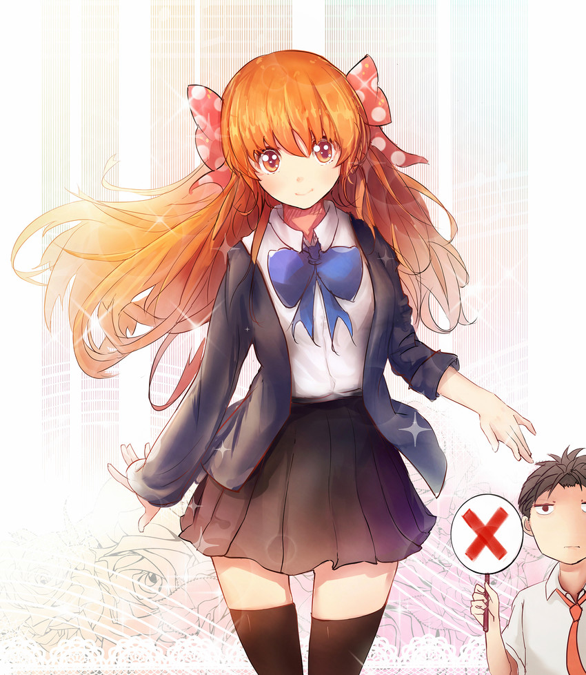 sakura chiyo and nozaki umetarou (gekkan shoujo nozaki-kun) drawn by bestspangya