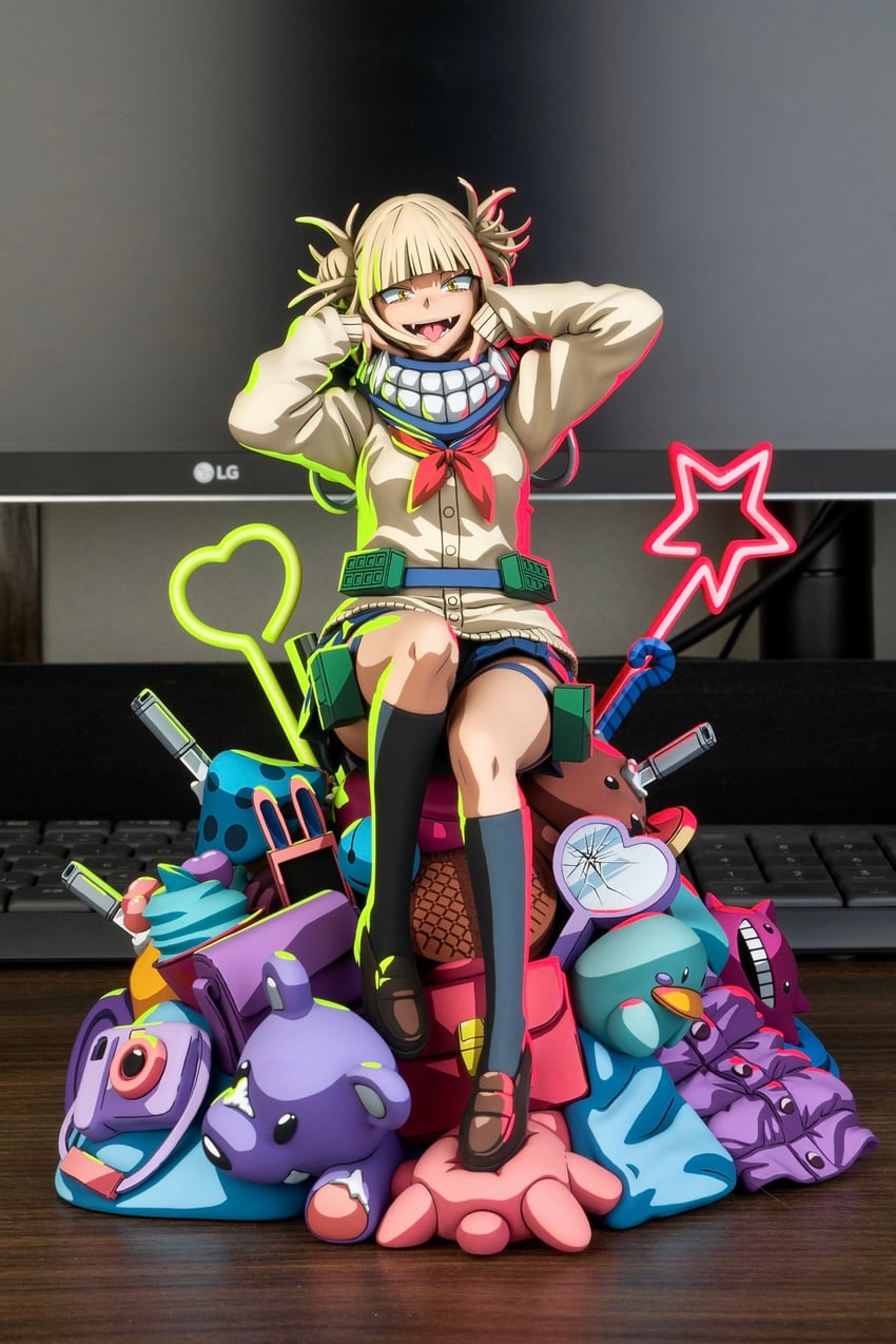 toga himiko (boku no hero academia) drawn by repaint_laboratory
