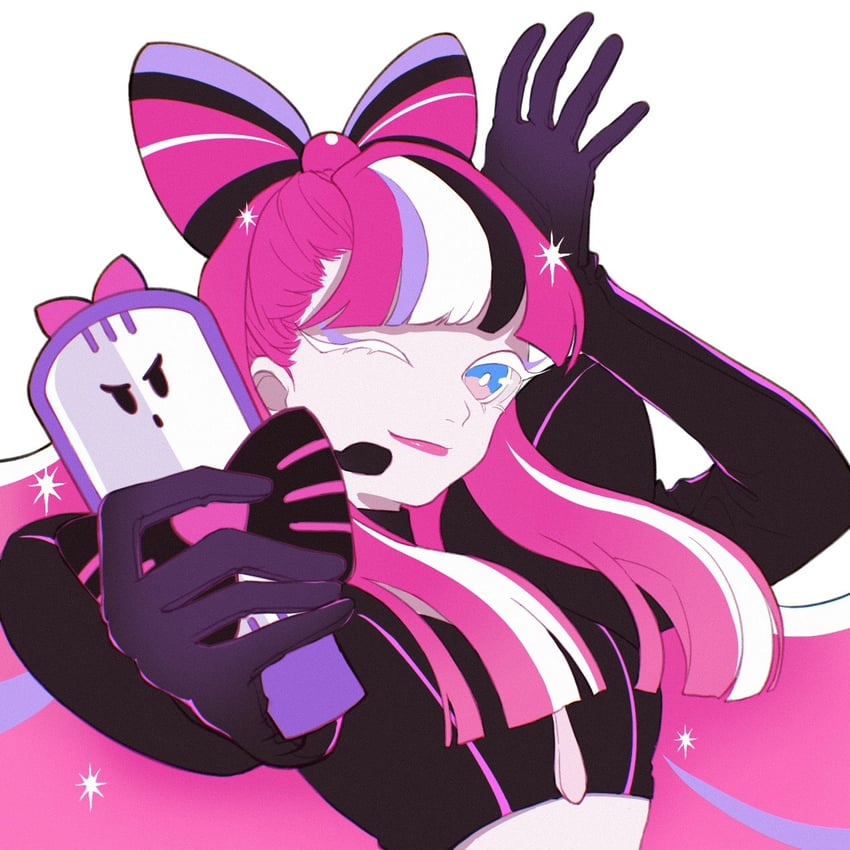 shining glitter cookie and producer mic (cookie run and 1 more) drawn by apingoldong