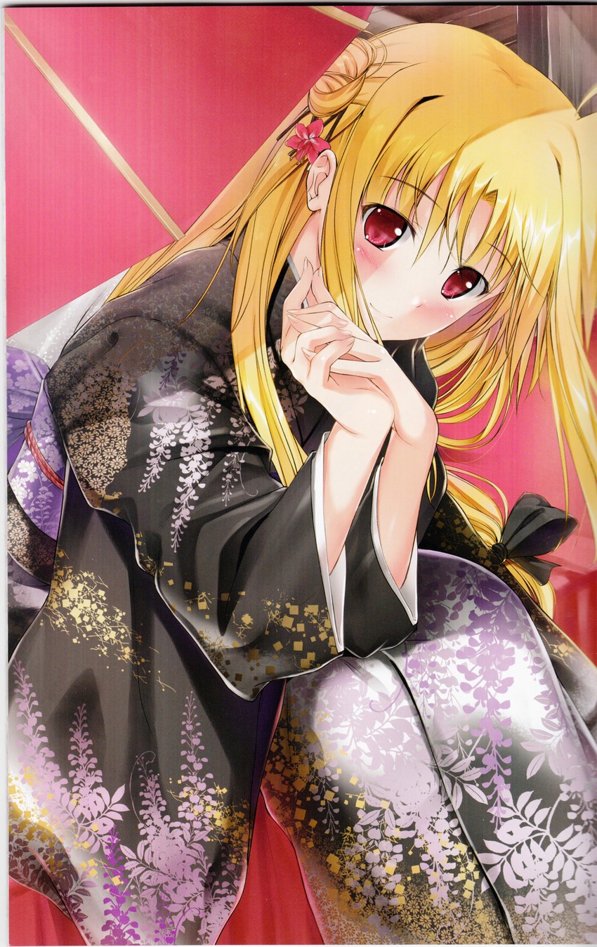 fate testarossa (lyrical nanoha and 1 more) drawn by mikuni_mizuki