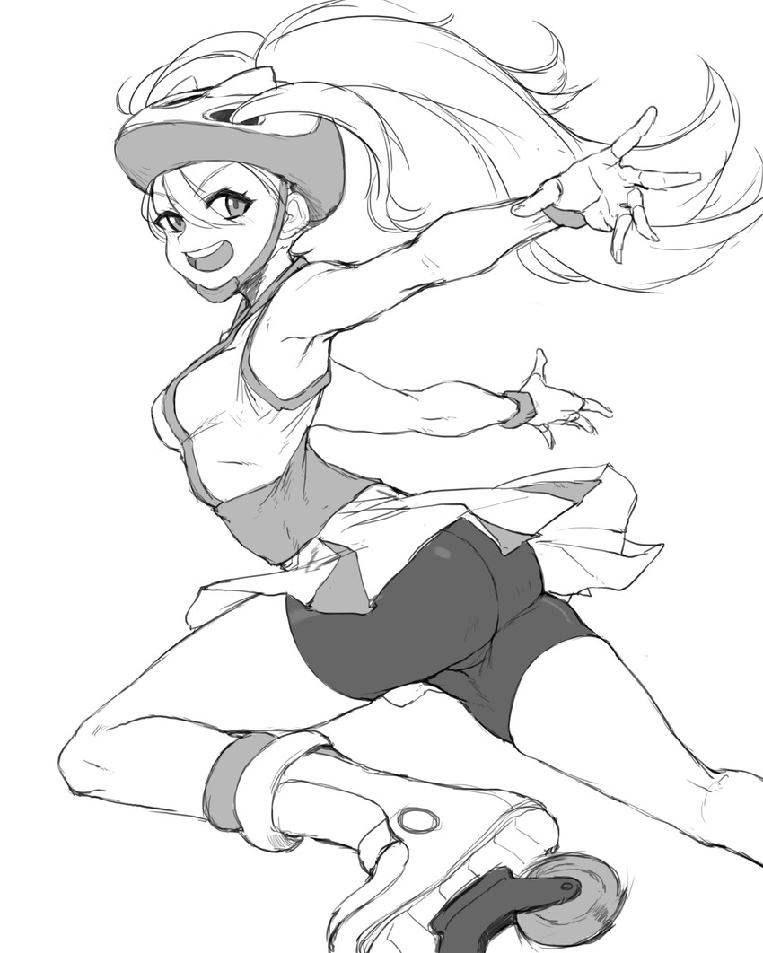 korrina (pokemon and 1 more) drawn by cleanerjay
