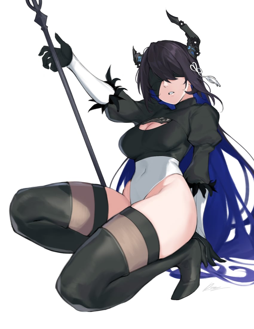 2b and nerissa ravencroft (hololive and 3 more) drawn by dasdokter