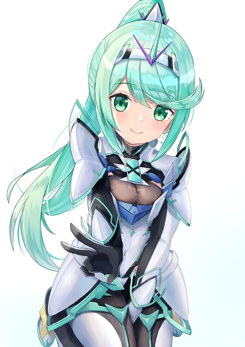 pneuma (xenoblade chronicles and 1 more) drawn by kaede_(maple4rt)