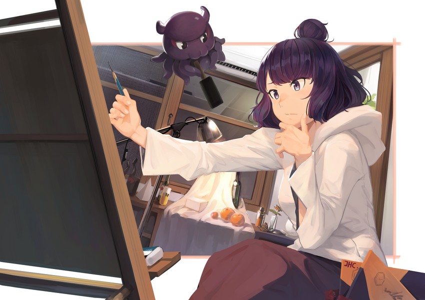 katsushika hokusai and tokitarou (fate and 1 more) drawn by jhc_kai
