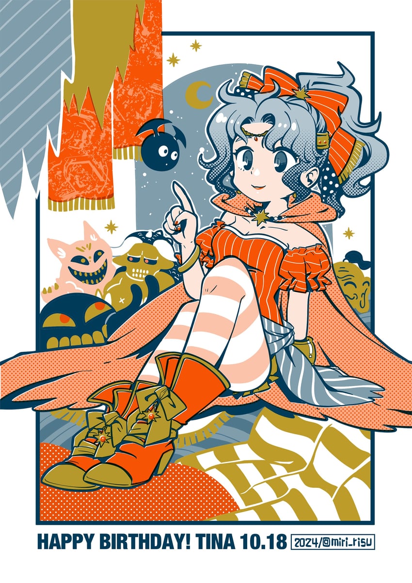 terra branford, ultros, and typhon (final fantasy and 1 more) drawn by miri_(mirik)