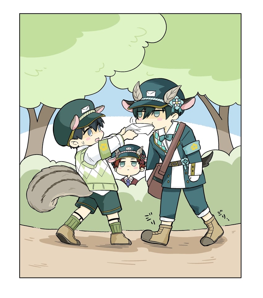 isagi yoichi, itoshi rin, and itoshi sae (blue lock) drawn by sekihan_(sbii41)