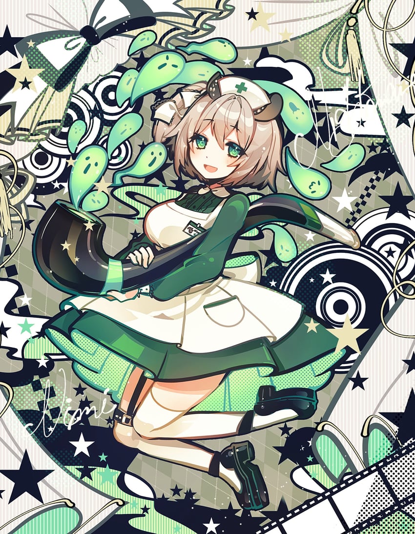 nimi nightmare and naplings (indie virtual youtuber) drawn by anzu_(anzuhan)
