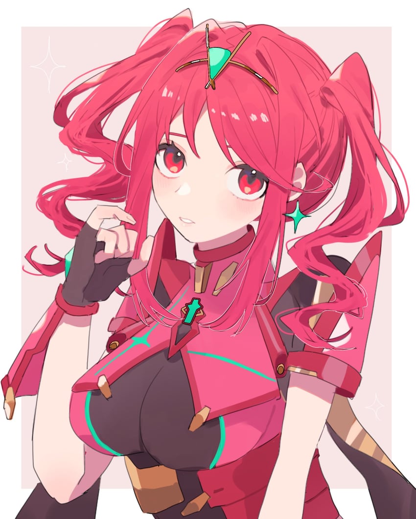 pyra (xenoblade chronicles and 1 more) drawn by cheese_dakke