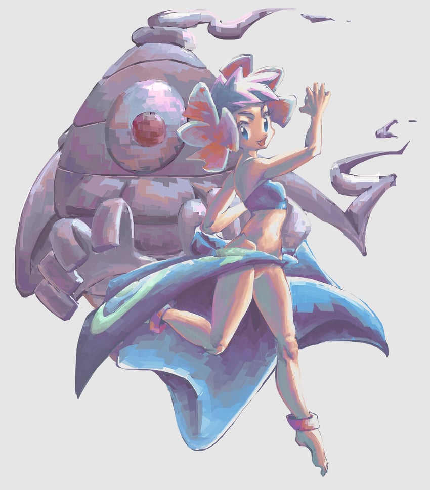 phoebe and dusclops (pokemon and 1 more) drawn by just_(wclylhaha)