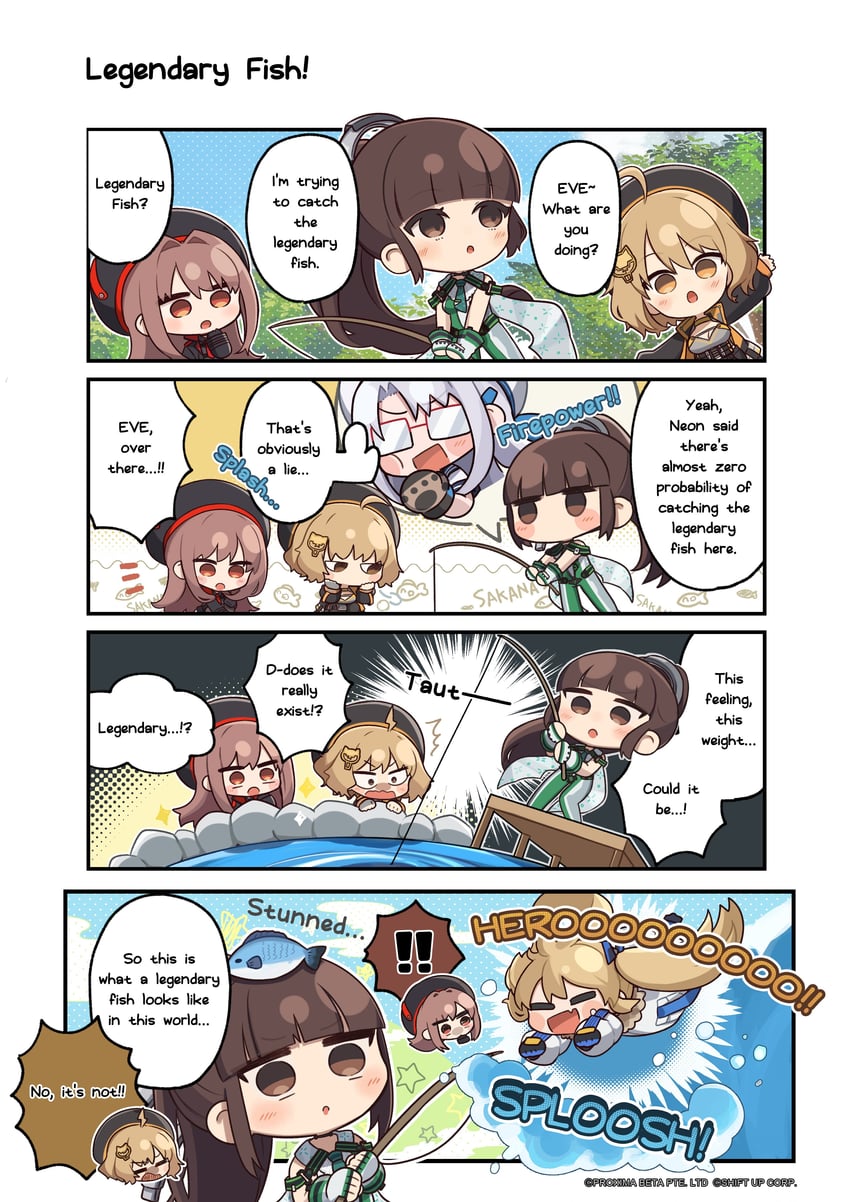anis, rapi, eve, neon, and laplace (goddess of victory: nikke and 1 more) drawn by totatokeke