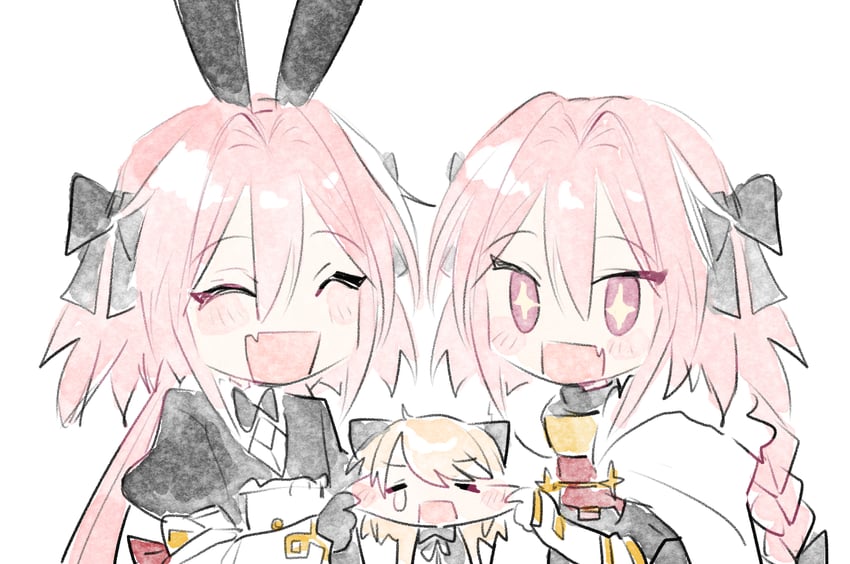 astolfo and liss meier (fate and 1 more) drawn by koyashaka