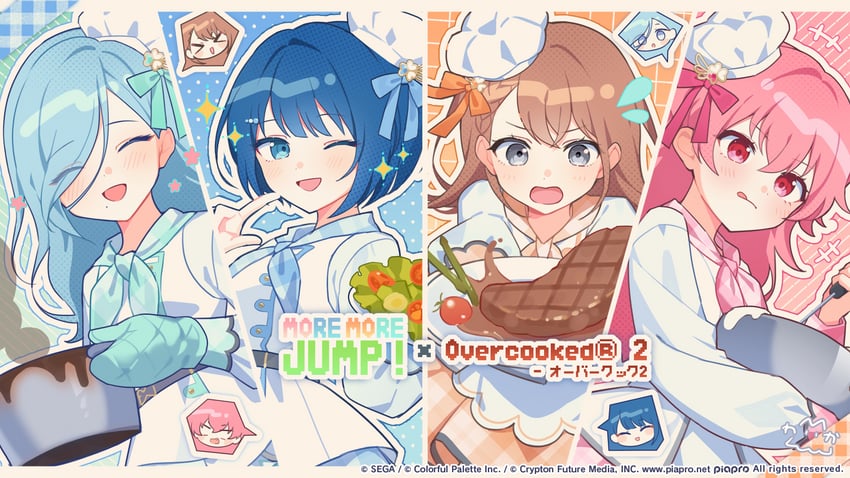 hanasato minori, kiritani haruka, momoi airi, and hinomori shizuku (project sekai) drawn by waka_(wk4444)