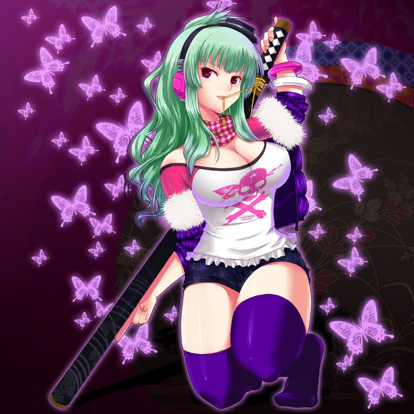 kanzaki saya (bemani and 2 more) drawn by kurokiri