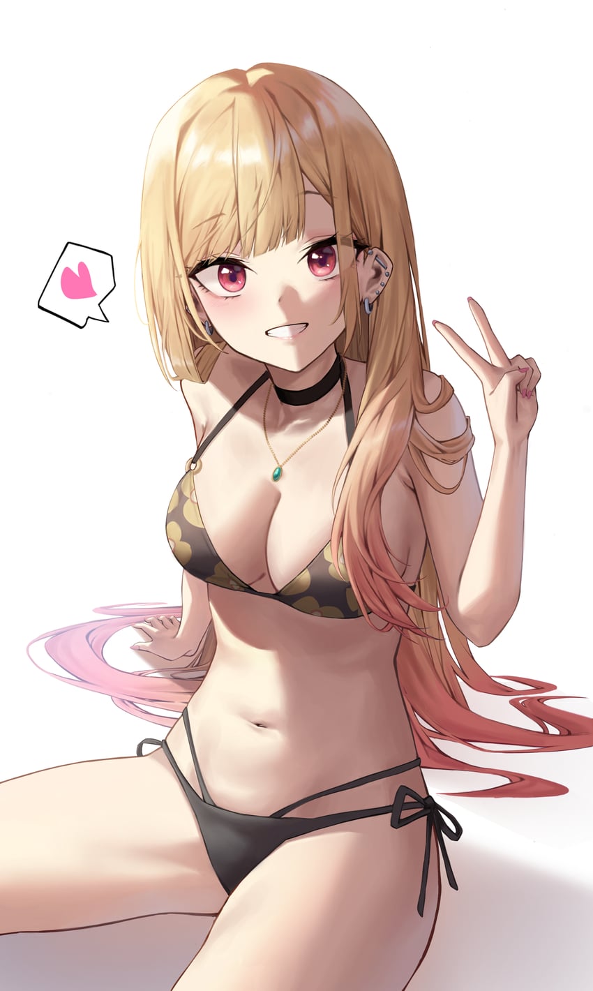 kitagawa marin (sono bisque doll wa koi wo suru) drawn by mansu_(user_pnmp4287)