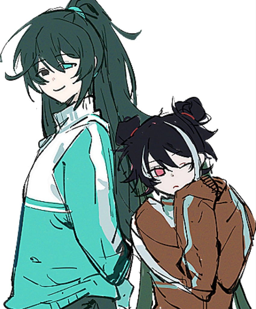 hong lu and jia xichun (project moon and 1 more) drawn by jingshenhuanghu