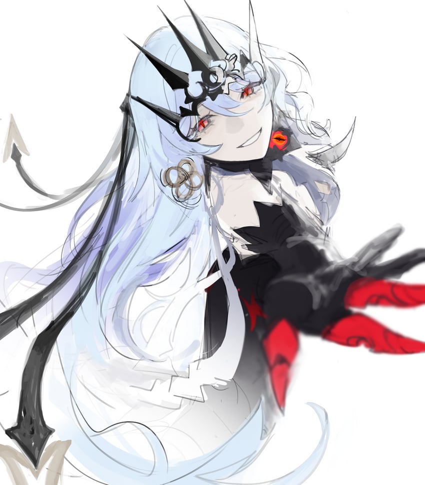 mobius and herrscher of corruption (honkai and 1 more) drawn by crysangria