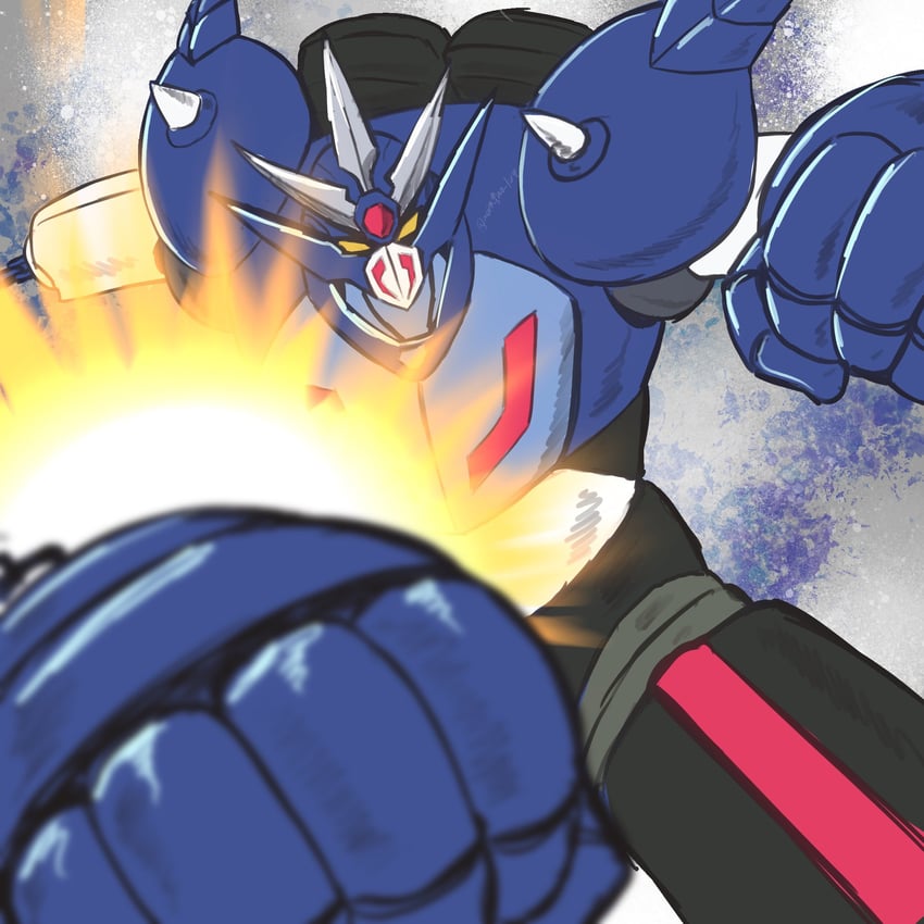 neo getter-1 (getter robo and 1 more) drawn by mura9mo